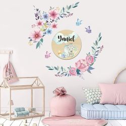 Flower Wall Decals 