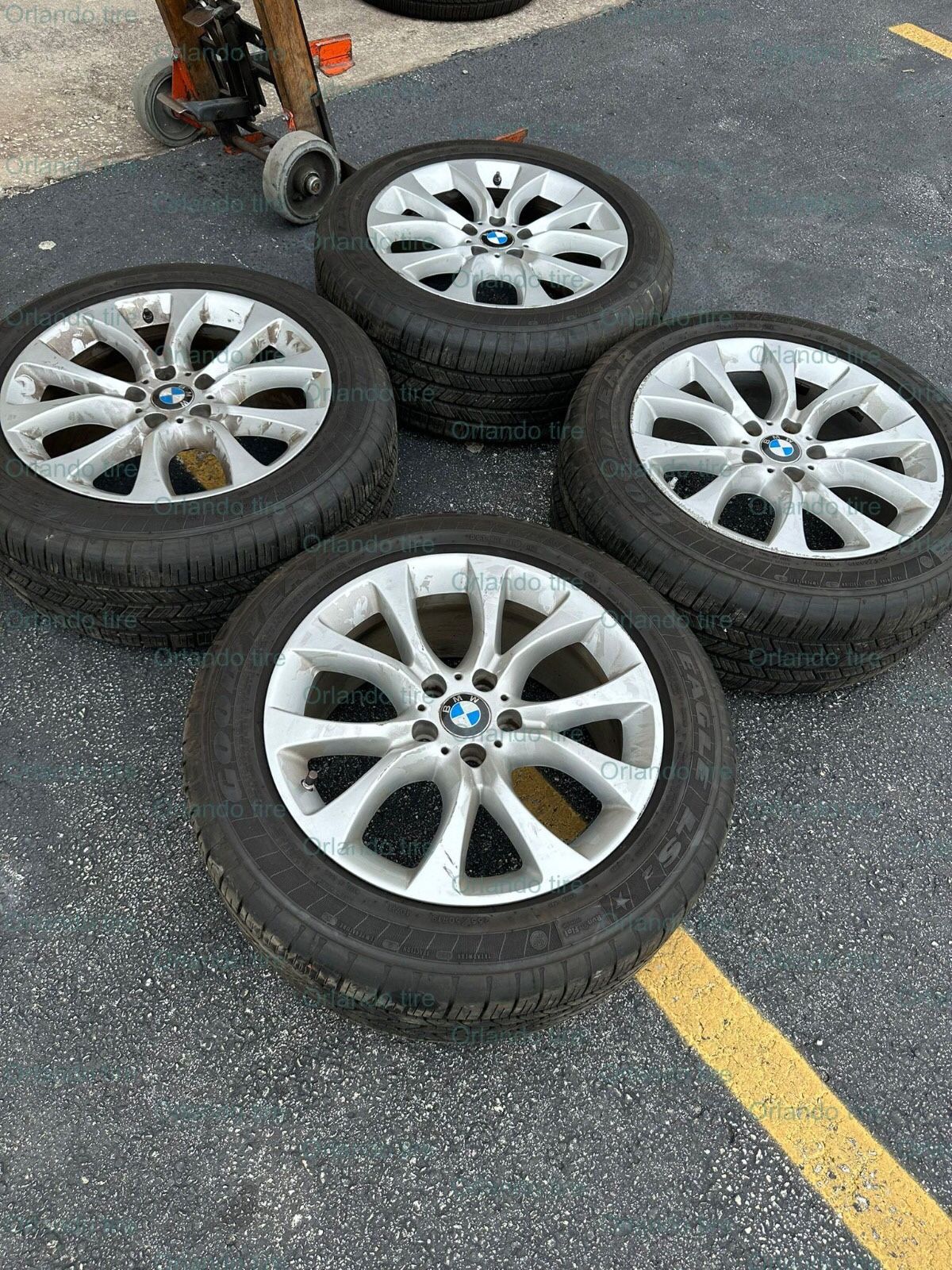 S832 BMW X5 19 Wheels rims and tires 255 50 19