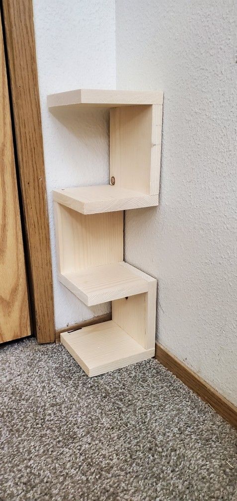 Handmade Corner Shelf $5