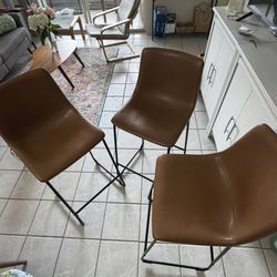 3 Bar Stools 
