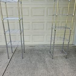 Heavy Duty Metal Shelf for Wardrobe, Garage