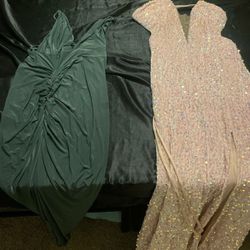 Green Homecoming Dress