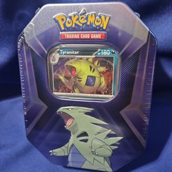 Pokemon TCG: Triple Whammy Collector's Tin - Tyranitar - Sealed!