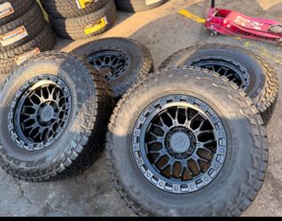 🚘🚨NEW LOCK RIMS and used tires Falken willpeak