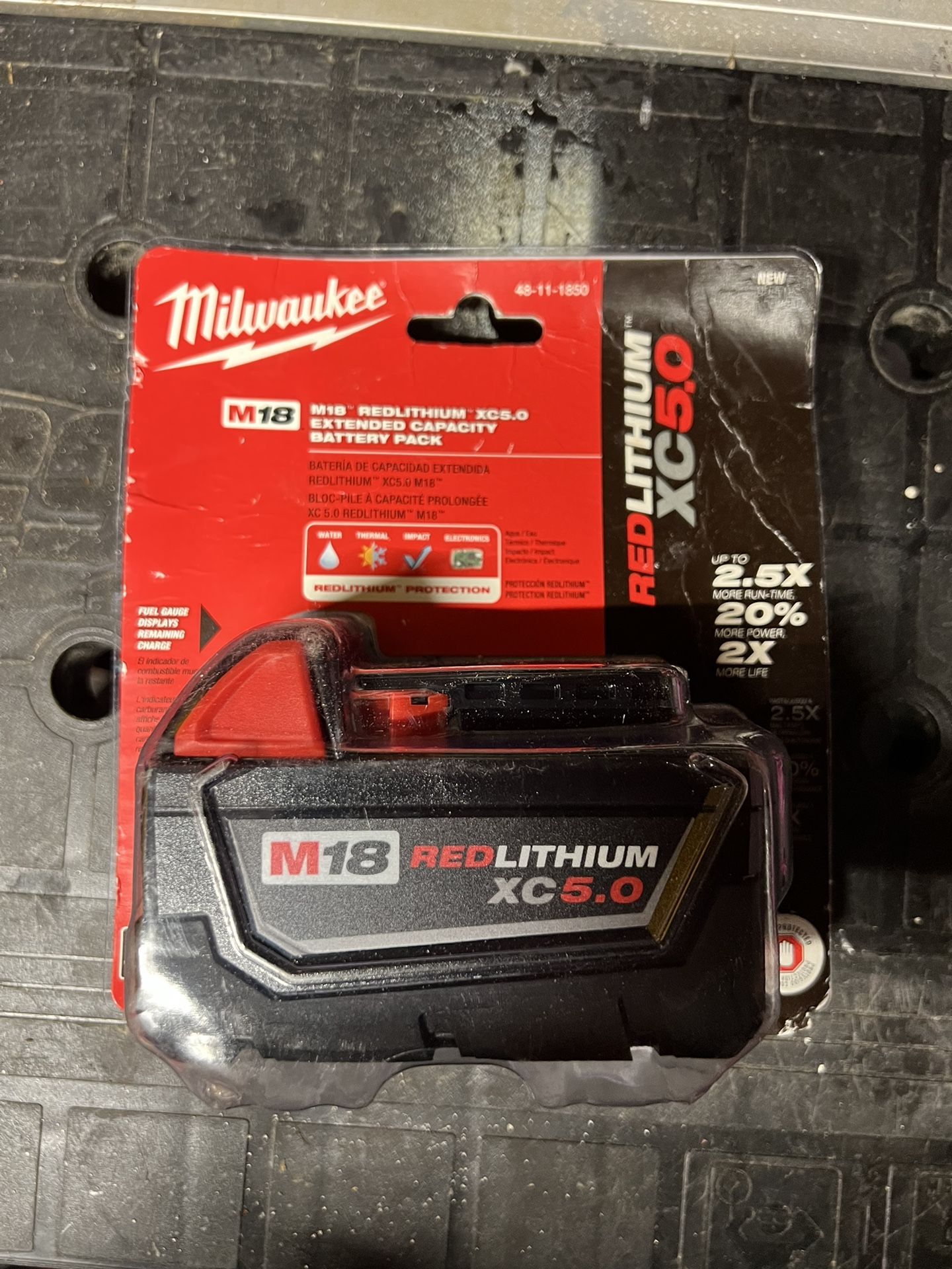 Milwaukee M18 5.0 Battery