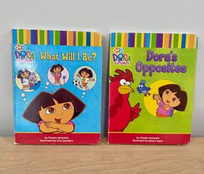 2 Nick Jr. Dora the Explorer Board Books