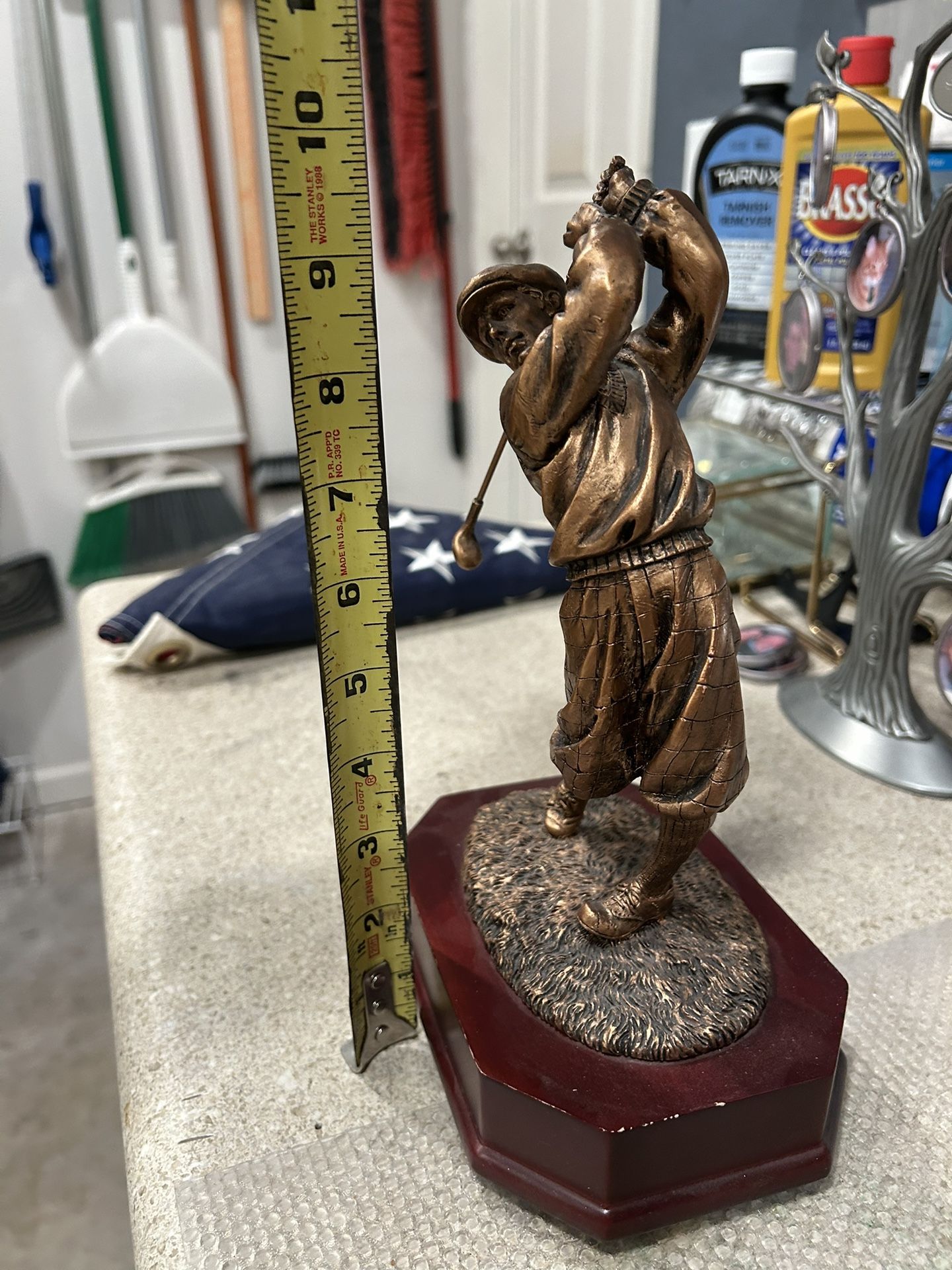 Golf Statue (about 9” Tall)