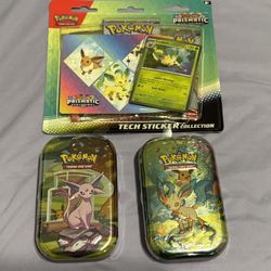 Prismatic Tin and Sticker Pack