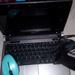 ASPIR Mini Laptop With Bluetooth Mouse And Charger 