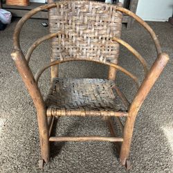 “old Hickory “ Child’s Rocking Chair 