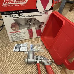 Wal-board Hopper Gun For Drywall Texture