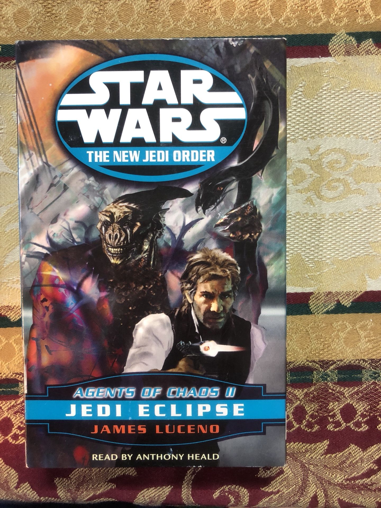 Star Wars: The New Jedi Order Agents is Chaos 2: Jedi Eclipse Set of 2 Cassettes Audiobook