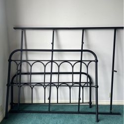 Nashburg Black Metal Bed Frame
