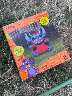 New 3ft tall STITCH Halloween inflatable