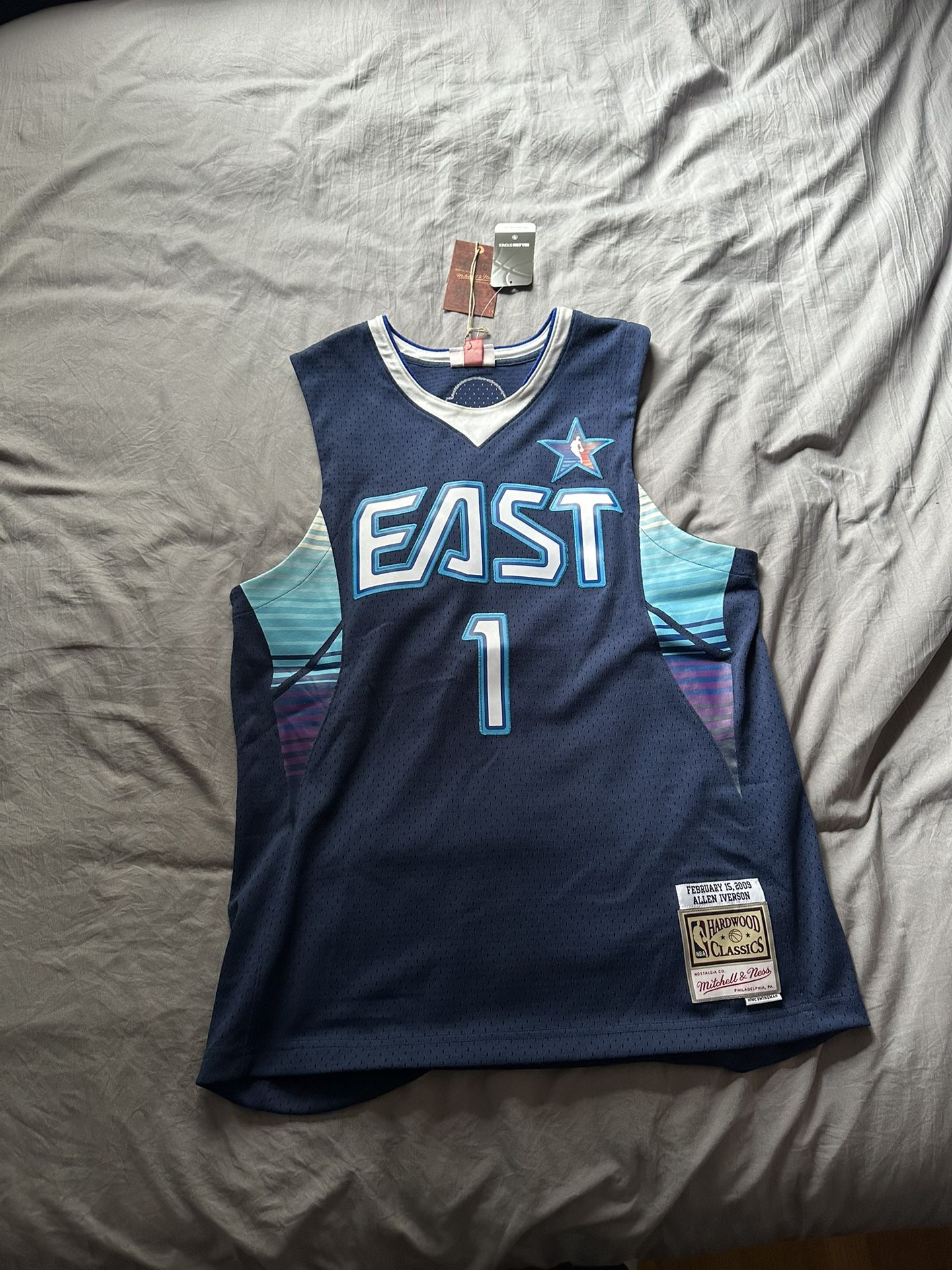 Allen Iverson Mitchell And Ness All-Star Jersey