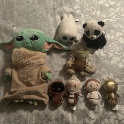 Star Wars Plush Toys/ Stuffed Animals - All with Tags - Lightly Used Great Condition