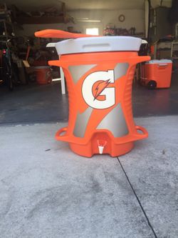 Sideline Cooler Orange 3 gallon cooler