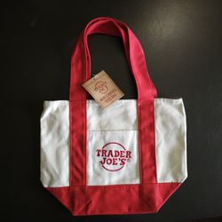 Trader Joe's Mini Tote Bag 