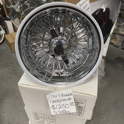 13x7reverse Cross Lace Chevy Ford Bolt Pattern  Adapter Koff Wheels Hammer 