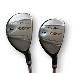Tommy Armour HBT 3H 21* and 4H 23* Set Uniflex Steel Shafts