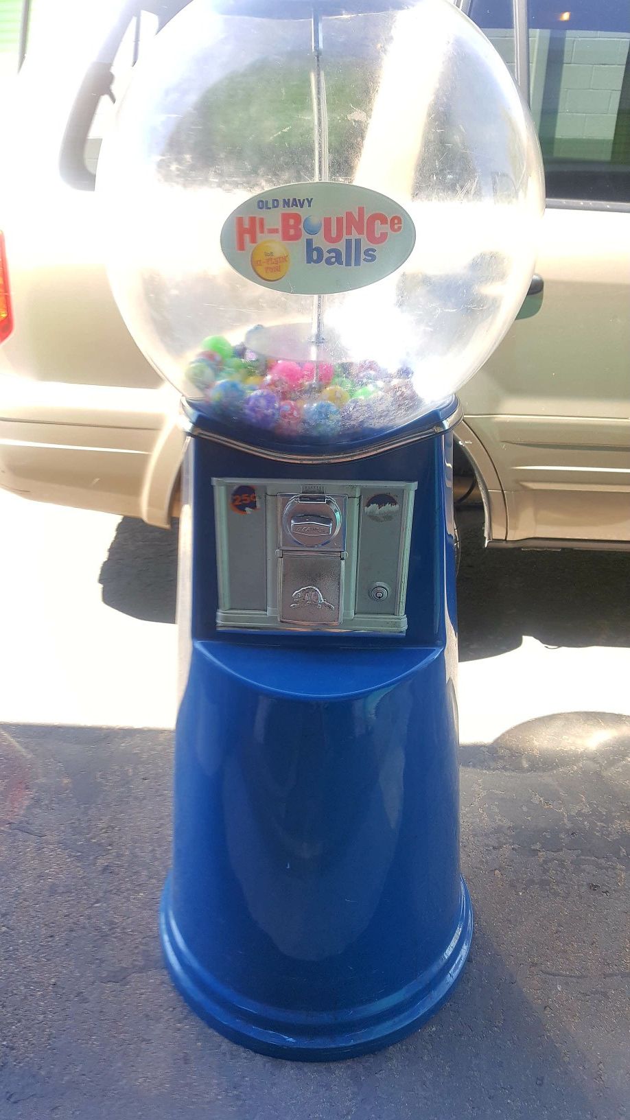 Bouncy Ball Vending Machine .25 cent