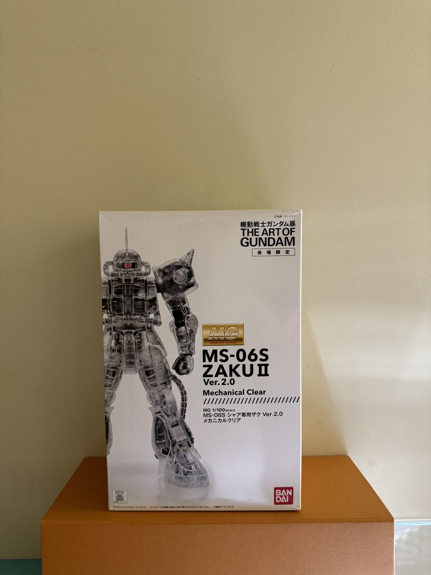 MG MS-06S 四角く ZAKU II Ver. 2.0 メカニカルクリア 会場限定