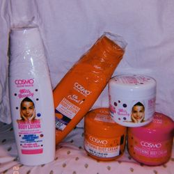 Cosmo Glow Whitening Body Cream Set – Brightening Skincare Bundle