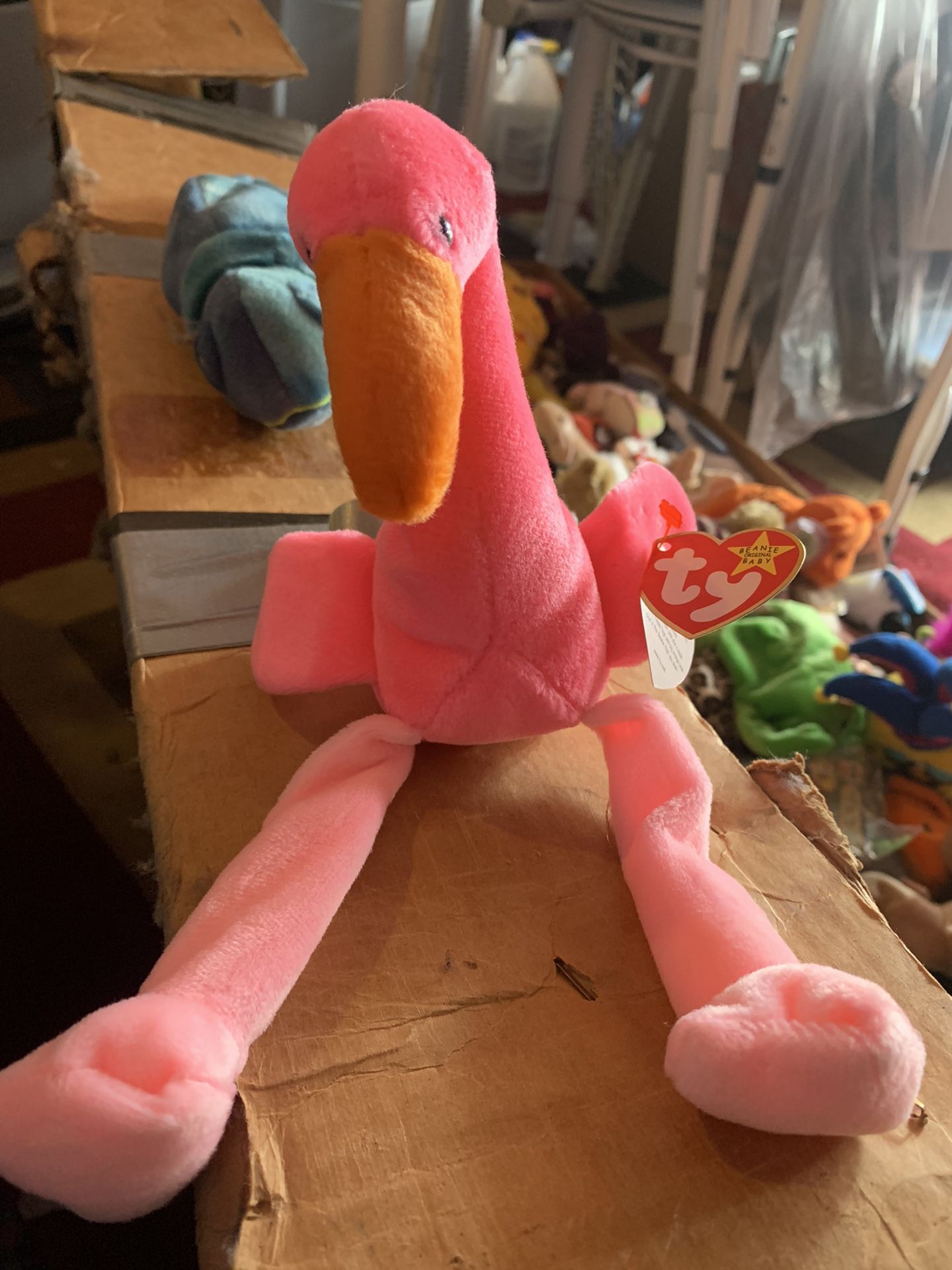 Pinky Mint Condition 02/13/1995 No4072 Beanie Baby
