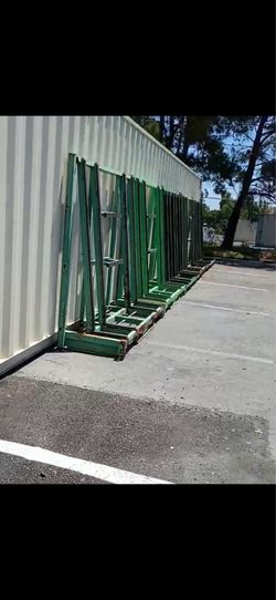 “L” frame for glass or granite