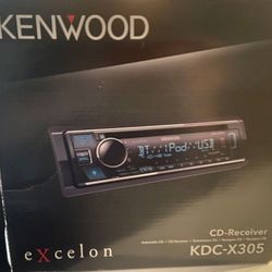 Brand New Kenwood Radio And Cd Player Also Has A Built In Alexa.  ( In Box Never Open Still Sealed).