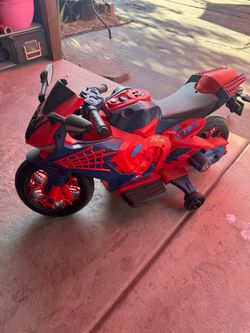 Spiderman motorcycle
