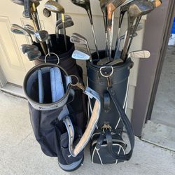 Golf Clubs and Bags