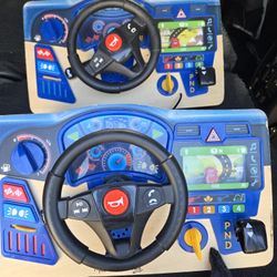 Steering Wheel Driving Toy For Kids