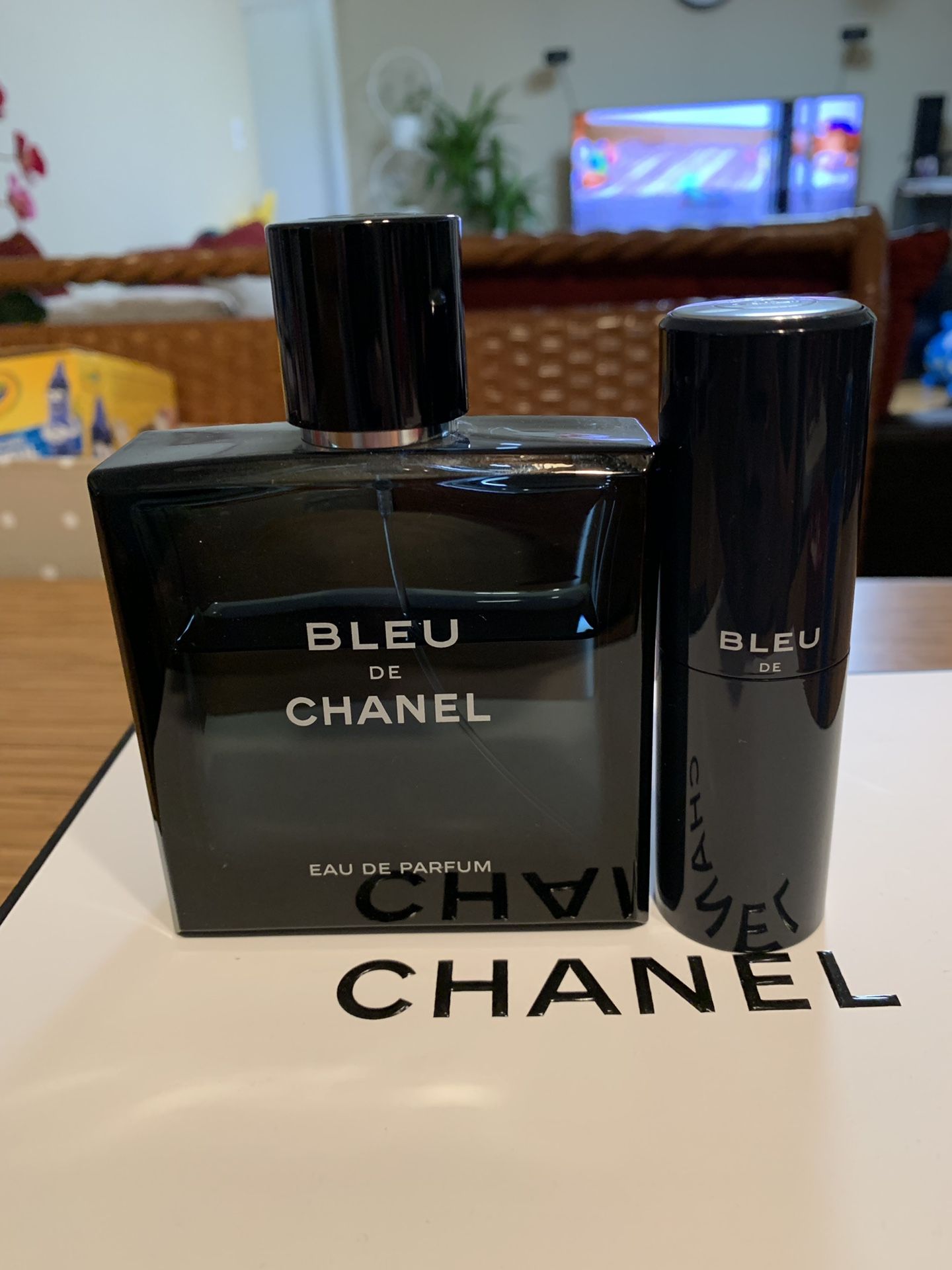 Bleu de Chanel Men's Cologne - 0.7 Oz./20 mL Travel Size for Sale in  Torrance, CA - OfferUp