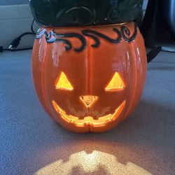 Halloween Jack O'Lantern Warmer Retired Full Size by Scentsy   #11