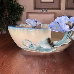 FRANZ Ceramic Poppy Bowl