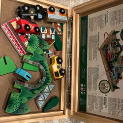 Melissa And Doug 17 Piece Train Set