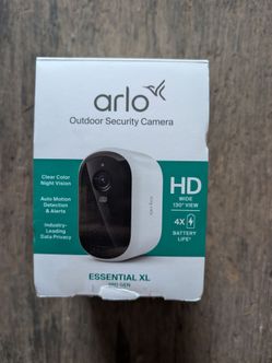 Arlo Essential XL 3rd Gen Outdoor Security Camera