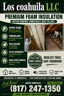 spray foam installation