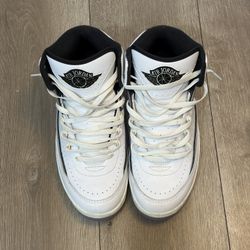 Jordan 2 white trainers