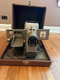 Vintage TDC Headliner 300 Slide Projector w/ Original Case – Mid-Century