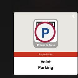 Panthers game Valet Parking for Today