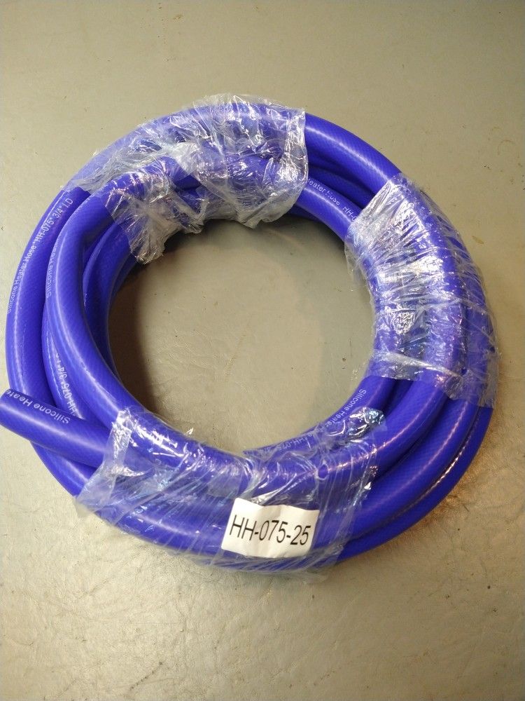 3/4" Heater Hose Silicone 25ft.