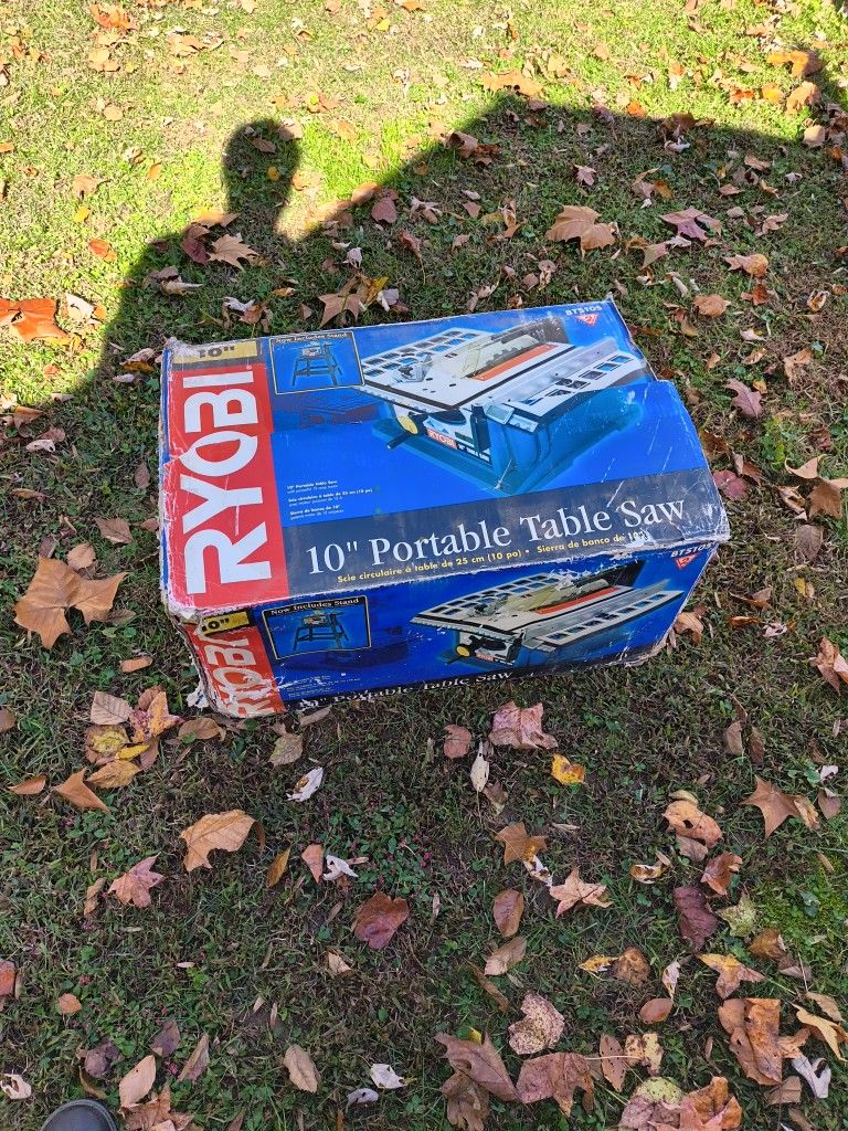 Ryobi 10" Table Saw With Stand BTS10S