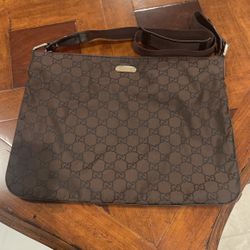 Authentic Gucci Canvas Bag 