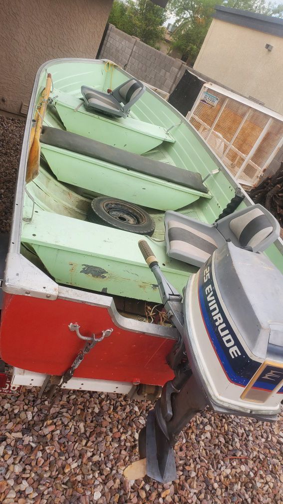 Mirrorcraft 14ft aluminum boat