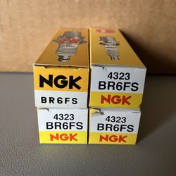 4323 BR6FS NGK Standard Series Spark Plugs - 4 Pack