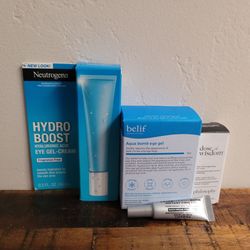 4 Eye Creams Neutrogena Belif Philosophy Peter Thomas Roth