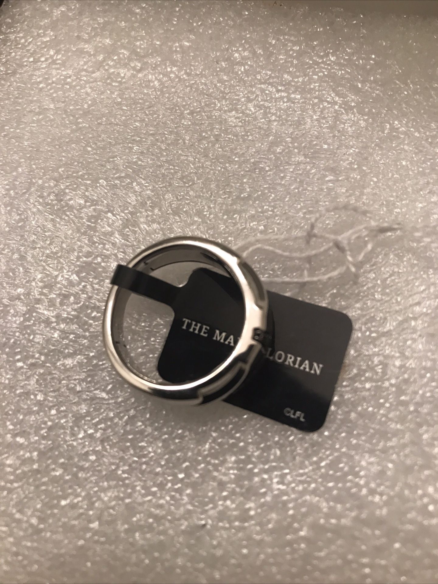 Star Wars Fine Jewery Sterling silver 925 diamond ring size 7