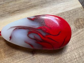 Jade—specifically "Chicken-Blood Stone"—protects your safety; large size.103g